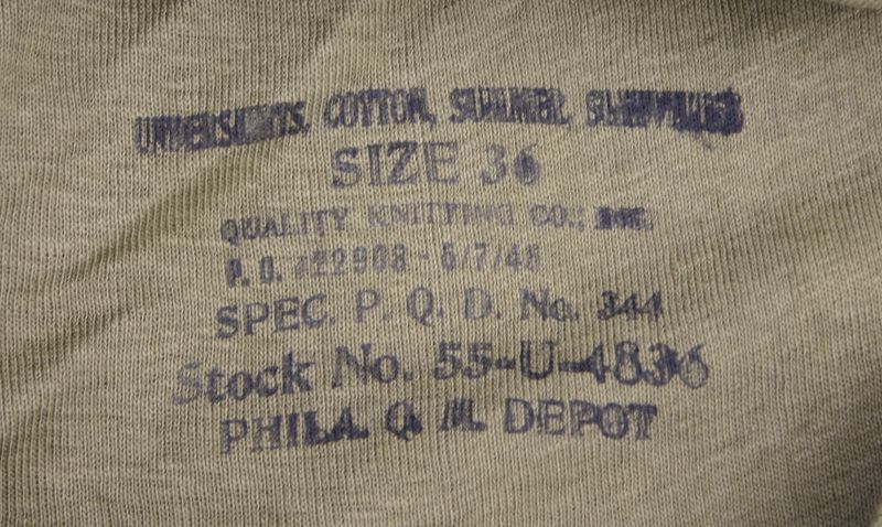 Débardeur Sans Manches US WW2 Reproduction - Blanc Coton - Neuf Sans étiquettes