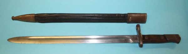 Pre WW2 Spanish bayonet with scabbard Model 1913 - Image 11