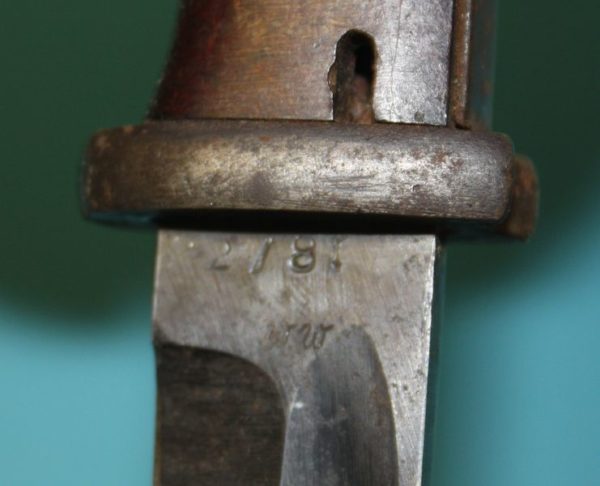 WW2 German K98 bayonet with scabbard and frog No.2 - Image 7