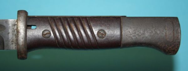 WW2 German K98 bayonet with scabbard and frog No.2 - Image 9
