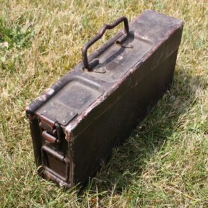 WW2 German machinegun ammo box