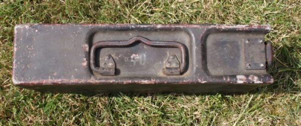 WW2 German machinegun ammo box - Image 8