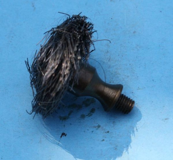 WW2 British Brengun cleaning wire brush (2)