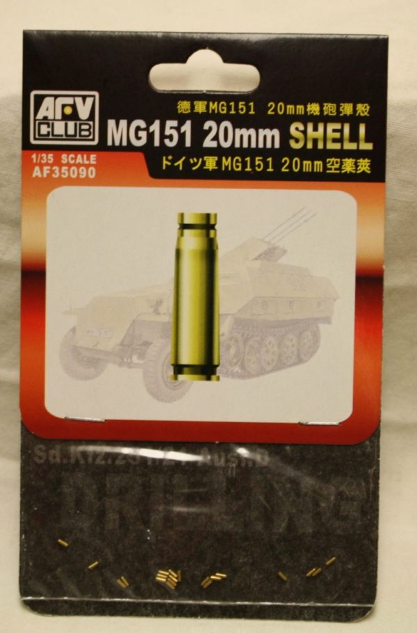 German MG151 20mm shell
