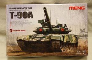 Russian main battle tank T-90A