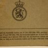 Set of 4 Dutch Military court booklets - Image 3
