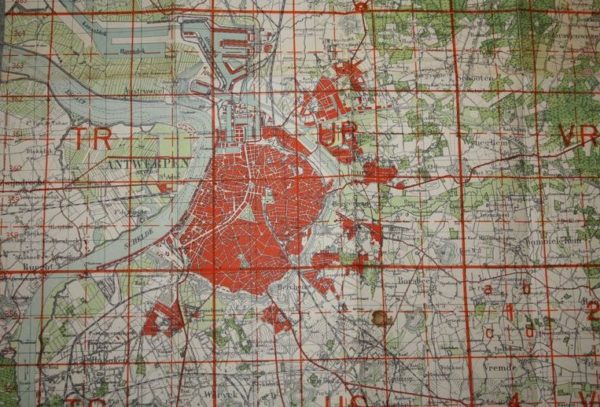 WW2 Dutch map of East Hulst - Image 2
