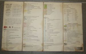 WW2 Dutch map legend