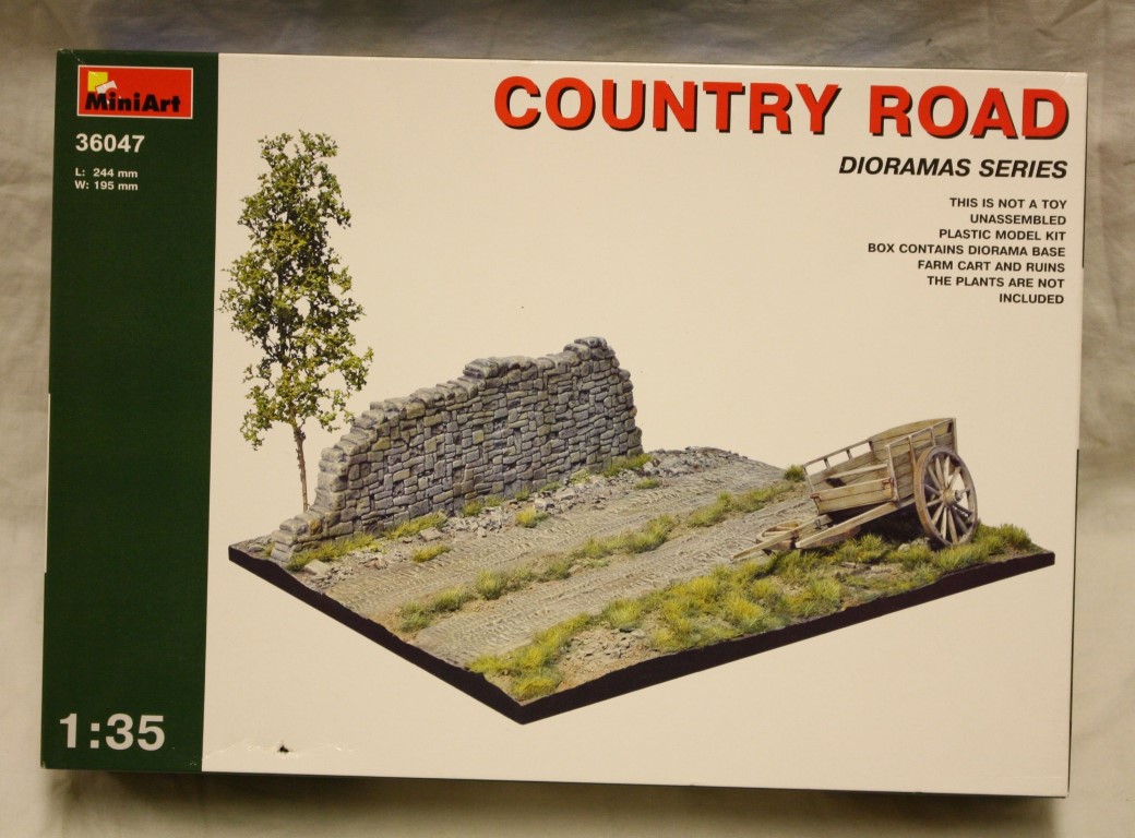Mini Art 36047 Country Road 1:35 Plastic Kit 
