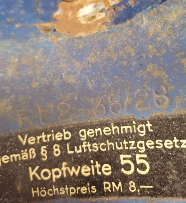 WW2 German Luftschutz helmet - Image 7