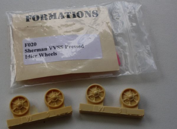 Sherman VVSS pressed idler wheels