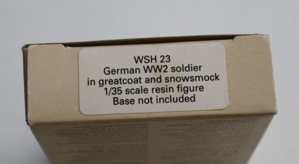 German WW2 soldier in great coat and snowsmock - Image 3