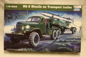 HQ-2 Missle on transport trailer + extra's