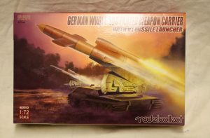 German WWII Waffenträger auf E-100 with V1 Missile