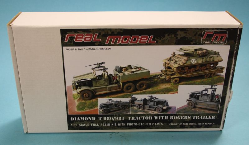 Diamond-TM980/981 Tractor (Hercules Engine), hard cab. Accurate Armour