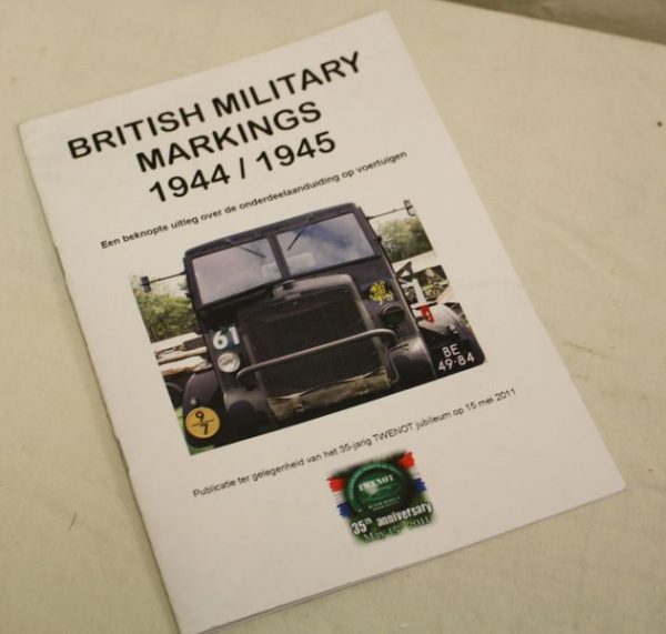 British Military Markings 1944/1945