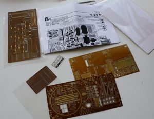 Detail set for T-55A