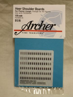 Heer shoulder boards for panzer troops
