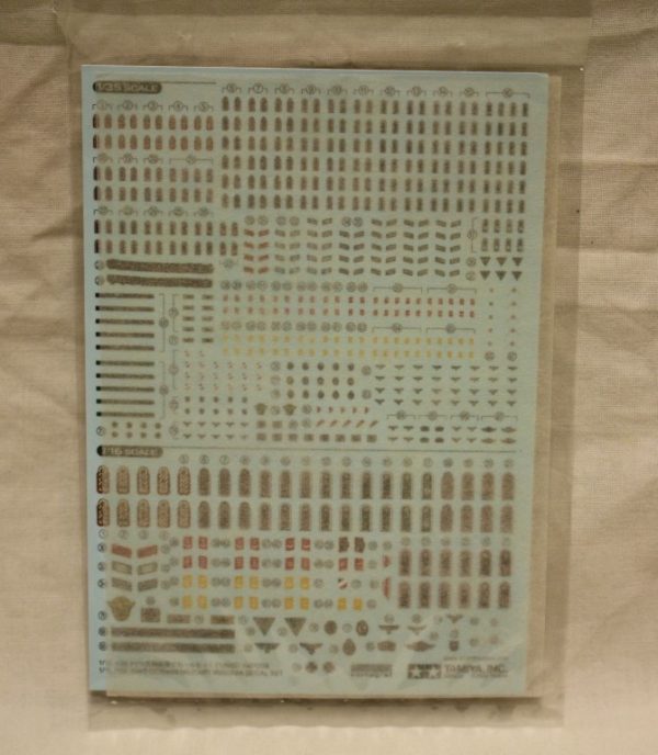 WWII German military insignia decal set