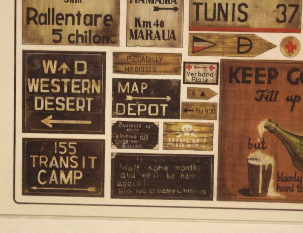German / Allied road signs North Africa - Image 3