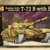 Russian main battle tank T-72B with EDZ