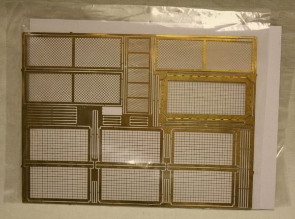 PE protective screens for T34 tank