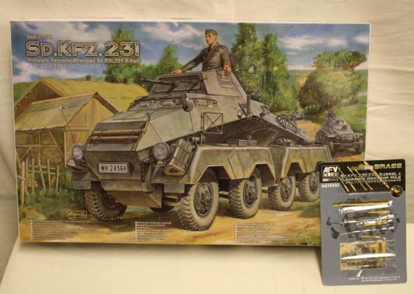 Early type Sd.Kfz. 231  8-rad + EXTRA's