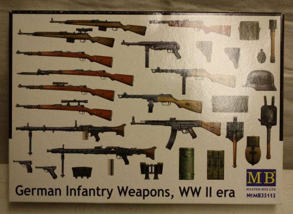 German infantry weapons; WWII era