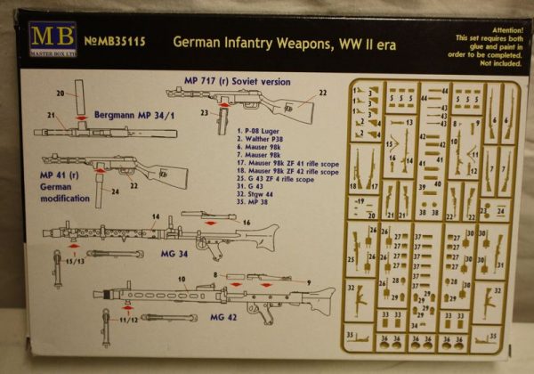 German infantry weapons; WWII era - Image 2