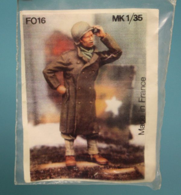 GI in overcoat No.2 WWII