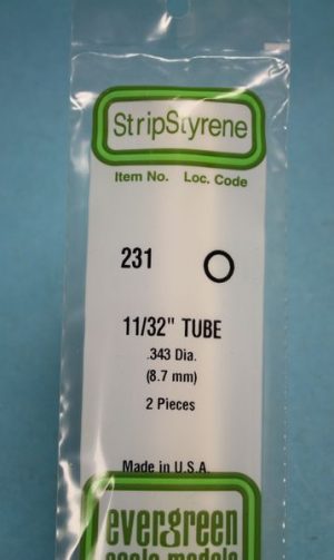 Evergreen profiel round tubing