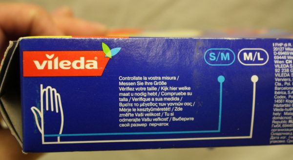 VILEDA - blue gloves - Image 3