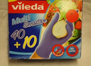 VILEDA - blue gloves
