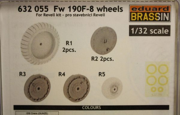 FW190 F-8 wheels (revell) - Image 3