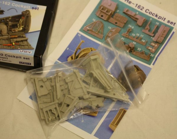 He-162 cockpit set (revell) - Image 3