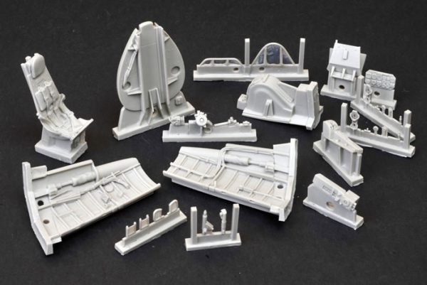 He-162 cockpit set (revell)