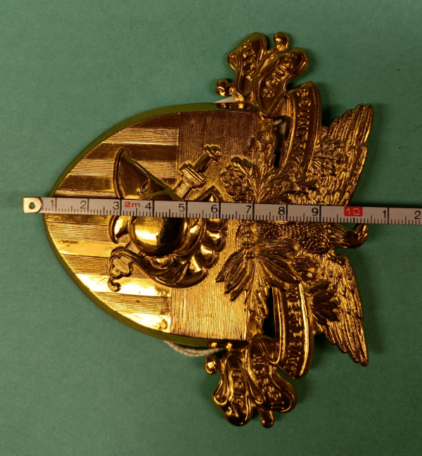 U.S. West Point Shako helmet badge. - Image 3