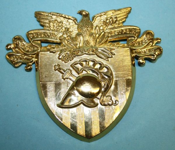 U.S. West Point Shako helmet badge.