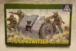 7,5cm Howitzer with servants