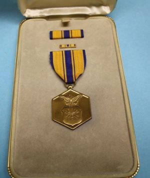 Boxed U.S. Air Force Commendation Medal