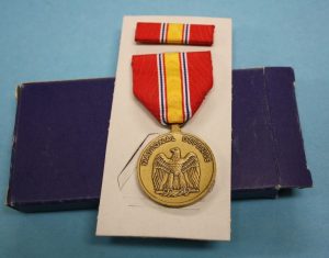 Boxed U.S. National Defense Service Medal