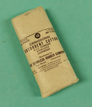 WW2 U.S. medic Swansdown Absorbent Cotton (2)
