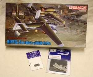 Mistel 5 - He162A-2 w/Arado E-377a + extra's