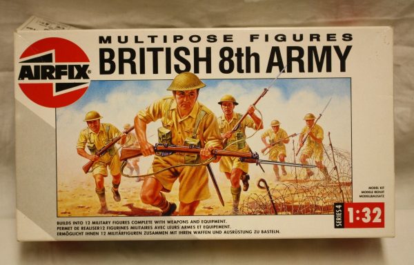 Multipose figures British 8th Army