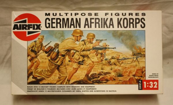 Multipose figures German Afrika Korps