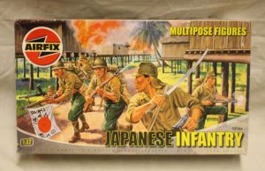 Multipose figures Japanese infantry