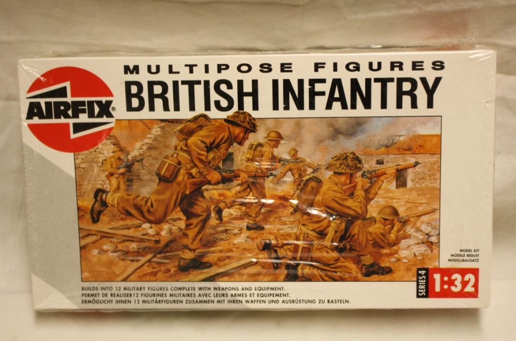 Multipose figures British infantry (1) WW2 Militaria, Scalemodels