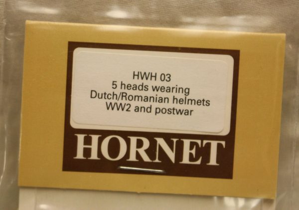 5 heads wearing Dutch/ Romanian helmets WW2 and postwar - Image 3