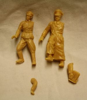 WW2 German officers (2x)