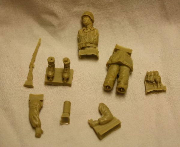 WW2 German soldier with pack of smokes (Ardennes)